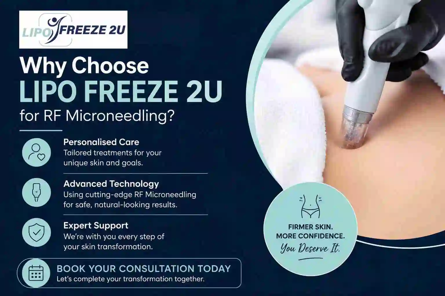 Why Choose LIPO FREEZE 2U for RF Microneedling Ruislip?